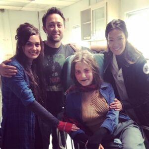Natalie Jongjaroenlarp Instagram - Got to #work on #znation again with @sydneyviengluang and @j.d.mckee !#blessed to work with such #talent @mckennaralston your #performance was #top #notch #renewznation #red #bad #luck with #friends #hackers number one rule #information wants to be #free last I heard so do #humans #zombie #apocalypse