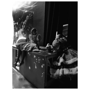 Natalie McQueen Instagram - Behind the scenes at The Palladium by @jennicarvell @waiting_in_the_wings_with_jen