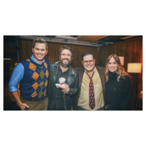 Natalie McQueen Instagram - We had the best night at @gutenbergbway a few weeks ago. If you get the opportunity- go and see this show! Amazing work from the brilliant @joshgad and @andrewrannells… and the producer was real handsome too.