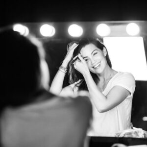 Natalie Mendoza Instagram - You can take the girl out of the theatre but you can never take the theatre out of the girl #theatre #photoshoot #dressups @fotohouse.co 🎭