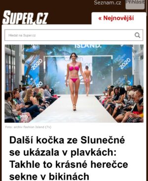 Natálie Stejskalová Instagram - Kdo ještě nečetl článek, tak tady si odkládám📰🤗💖
👙
@primaslunecna 
@fashionislandeurope 
Děkuji... @sasa_seflova 🙌🏽
🎀
#article #onlinemagazine #supercz #seznam @seznam_cz #model #missworld #supertalent #dancer #actress #show #balletdancer #streetdancer #slunecna #series #fashionshow @czech_fashion_week #fashionweek #swimsuit #pinkbikini #bikinimodel #fashionisland 
#runway #catwalk #primaslunecna #tvshow #tvseries #tvactress #misssupertalentoftheworld #nataliestejskalova
