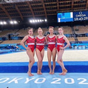 Natasha Zaborski Instagram - Congratulations Shallon, Ellie, Ava and Brooklyn on doing such an amazing job at qualifiers!
•
•
•
#olympics #gymnastics #ellieblack #shallonolsen #avastewart #brooklynmoors