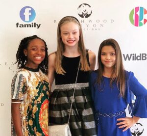 Natasha Zaborski Instagram - Throwback to the #myperfectlanding screening party with @holly.belbeck and @ajanae_stephenson and all of the cast! 
•
•
•
#myperfectlanding #netflix #netflixandchill #friendsforlife #premiere #party #tvshow #tvshows #setlife #family #friends #cbbc #familychannel #wildbrain #worldwide #natashazaborski #hollybelbeck #ajanaestephenson