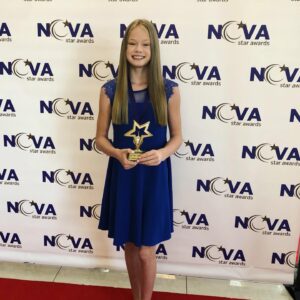 Natasha Zaborski Instagram - Thank you @nova_star_awards and @myperfectlandingtv !  So grateful to win this award!