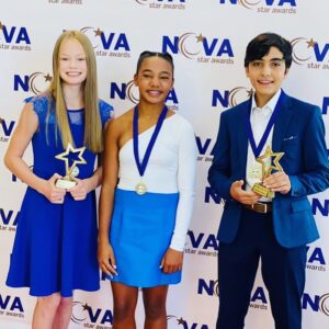 Natasha Zaborski Instagram - Thank you @nova_star_awards and @myperfectlandingtv !  So grateful to win this award!