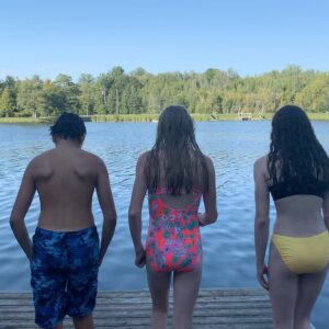 Natasha Zaborski Instagram - Last jump in the lake this summer!

#natashazaborski #myperfectlandingtv #summer #friends #coldwaterswimming