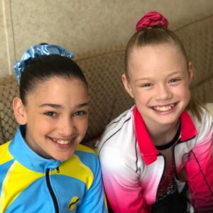 Natasha Zaborski Instagram - So excited that My Perfect Landing is out on @netflix today!  This photo was taken just before Morgan and I went to set last summer!
•
•
•
#gymnastics #myperfectlanding #myperfectlandingtv #myperfectlandingseason1 #netflix #netflixandchill #usa #australia #newzealand #unitedstates #europe #morganwigle #natashazaborski #actor #actors #actorslife #tvshow #tvshows #netflixseries