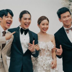 Natcha Jantapan Instagram - โพสต์นี้ต้องขอบคุณ organize @loverie_wedding 
@woodlyn_bangkok คุณเพลินที่น่ารักมากๆ คอยประสานงาน จัดแจงให้ทุกอย่างตั้งแต่ต้นยันจบงาน งานของเราเลยออกมาดีกว่าที่เราฝันไว้มากๆ ❤️ 
ขอบคุณลูกพี่ @beerbaiyoke ที่สปอนเซอร์ @jaedang_samyan สุดโปรดของผมกับปอยมาอยู่ในงาน🥰 และขอบคุณเครื่องดื่มช้างนะครับ ที่สนับสนุนงานของพวกเรา😊 
.
.
@nakorntoh 
@myrtle.jewelry 
Cr.@joy.cinematographer
#mousespoysoi19
