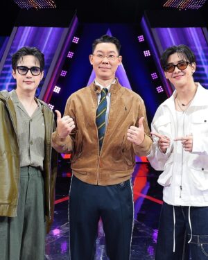Natee Aekwijit Instagram - ขอบคุณ @thewallsong_official ที่ชวนไปสนุกครับ เล่นเองไม่กล้าดูเอง อาย🤣 เก่งมากน้อง @ko_vasin 👍👍👍