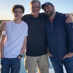 Nathan Blair Instagram - Three generations of Blair’s, it was great spending time with you PopPop. #family #familia #grandfather #dad #qualitytime #funtime