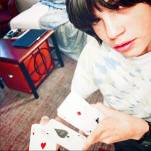 Nathan Blair Instagram - Wild Card!!!!! #wecanbeheroes #teen #teenactor #loveforacting #superhero #heroic #cards #cardsofinstagram #ace #acecard #aceofspades #aceofhearts #aceofdiamond