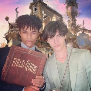 Nathan Blair Instagram - It was great to be there last night to support my best friend @lyondanielsofficial on his new series #thespiderwickchronicles check it out @therokuchannel on April 19th! @diterlizzi @angeladiterlizzi @blackholly