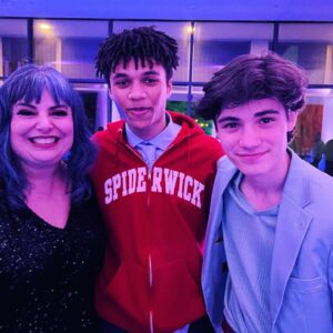 Nathan Blair Instagram - It was great to be there last night to support my best friend @lyondanielsofficial on his new series #thespiderwickchronicles check it out @therokuchannel on April 19th! @diterlizzi @angeladiterlizzi @blackholly