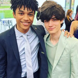 Nathan Blair Instagram - It was great to be there last night to support my best friend @lyondanielsofficial on his new series #thespiderwickchronicles check it out @therokuchannel on April 19th! @diterlizzi @angeladiterlizzi @blackholly