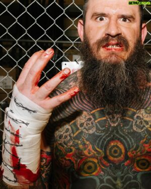 Nathan Blauvelt Instagram - NUMBER ONE IN VIOLENCE
⛓️⛓️⛓️⛓️⛓️⛓️⛓️⛓️⛓️
Brody King with Julia Hart after their attack on Mark Briscoe this past Saturday LIVE on Collision.