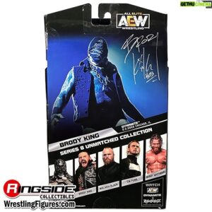 Nathan Blauvelt Instagram - Brody King RARE 1 of 3000 @AEW Unmatched 8 new MOC images!

#RingsideCollectibles #WrestlingFigures #AEW #Jazwares #AllEliteWrestling #AEWDynamite #AEWRampage #AEWCollision #AEWUnmatched #BrodyKing #HouseOfBlack