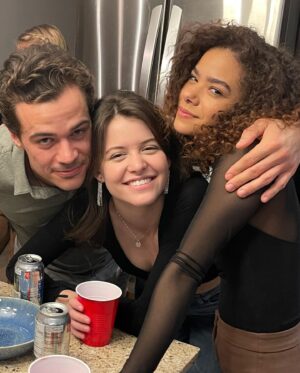 Nathan Mitchell Instagram - There was a party. It was good. 🍺🎵🗯️🧧🐢🧸🎰🎭🎟️

#ginnyandgeorgia