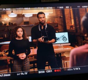 Nathan Mitchell Instagram - Pretend you’re a tiger, crawling out of the pits of despair. Now you’re a rabbit, with only one working leg and a robot arm. You hate ice cream. But you are ice cream. And you’re melting. 🍧

Thanks for writing such a fun, beautiful scene @sllampy ❤️

#ginnyandgeorgia