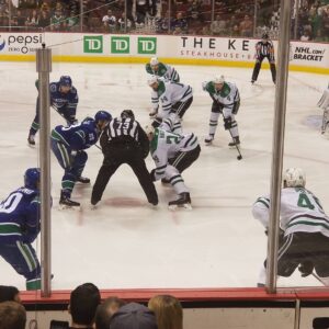 Nathan Parsons Instagram - Had a blast at the @dallasstars game in Vancouver. Not a good outcome but we put up a good fight #gostarsgo let lock up these playoffs already!!