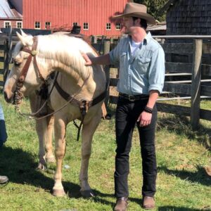 Nathan Parsons Instagram - I dunno how everybody else got cool looking ads for tonight... I'm pretty technologically challenged. So here's me and my horse Tuff!! Watch tonight on @hallmarkchannel at 9 EST!! #countdowntosummer