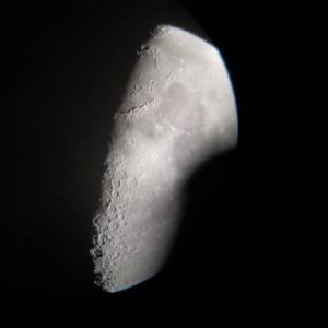 Nathan Parsons Instagram - Telescope magic!!! Also the moon here is just nuts. I love New Mexico. #amateurastrology