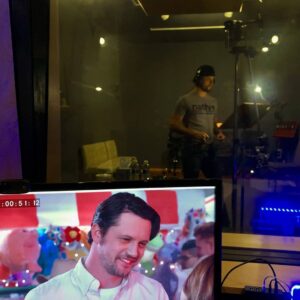 Nathan Parsons Instagram - Finished up the last little bit of post production with my man @richard_gabai today. Always a pleasure brother. Keep an eye out for @hallmarkchannel #countdowntosummer !!