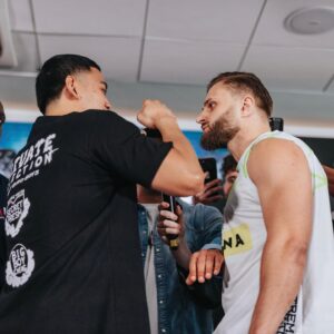 Nathaniel Bustamante Instagram - The 𝐌𝐀𝐈𝐍 𝐄𝐕𝐄𝐍𝐓 ⚔️

Salt Papi returns tomorrow night as he takes on Amadeusz Ferrari 🔥

@mf_daznxseries | @kickstreaming | @drinkprime | #XSeries14