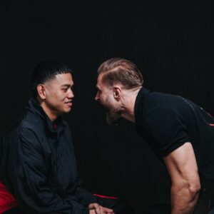 Nathaniel Bustamante Instagram - You won’t want to miss this 🍿 

Dropping soon on Misfits Boxing YouTube 😡

@drinkprime | @kickstreaming