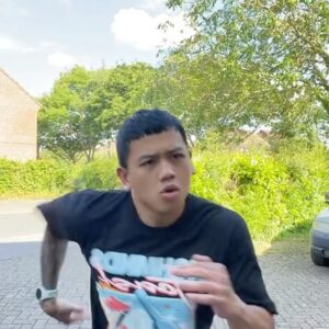 Nathaniel Bustamante Instagram - Iz somebody gonna match my freak? 😭💀🤣🔥 

#featured #explore #viral #instagramreels #tiktokuk #dancechallenge #dancelife #fakerun #dancer #dancevideo #dancevibes #saltpapi #foryou #foryoupage #fyp #viral #trending #xybca #tiktokdance