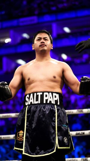 Nathaniel Bustamante Instagram - When you realise it’s Salt Papi fight day🕺

#XSeries14 | Live on DAZN | @misfitsboxing