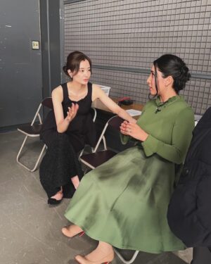 Natsuki Harada Instagram - 先日
@jewelilytokyo とのコラボのお仕事で　テレビ収録へ。

まさか社長のノニーさんと　こんな風にテレビに出るとは🤣🤣といろいろ感慨深いものがありましたが

ジュエリリートウキョウのジュエリーの魅力が皆様にお伝えできたらいいなと思います😊😊