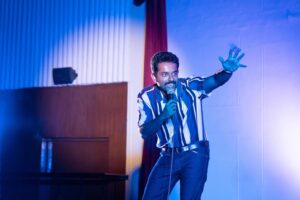 Naveen Richard Instagram - Had no idea the audience was having such a nice time in Coimbatore. Thanks to all the cities in Tamil Nadu that have come out so far. Thanks to @ara24_8 for getting such great moments on camera. Thanks to @kaushikbalasubramanian and team for being such sweet hosts.  And thanks to God for the nice jokes that seem to be working for all age groups so far.
.
We still have  tickets to shows in Kottayam, Mumbai, Goa and Chennai. So let people know. 🙂