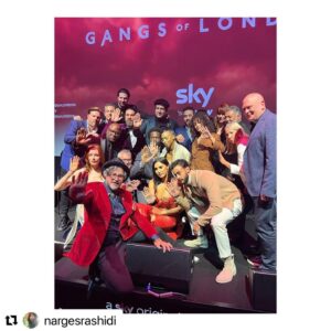 Navid Negahban Instagram - #Repost @nargesrashidi with @use.repost
・・・
I feel lucky and deeply honored working with the most incredible, talented and humane cast and crew, who all raised their hand with me in solitary with the people of Iran. I truly love you guys from the bottom of my heart. 
@ghuwevans  @theotherjoecole and @nimanourizadeh we missed you last night a lot!!! ♥️

@gangsoflondon @skytv @pulsefilms @sisterglobal 

#zanzendegiazadi #mahsaaminiمهسا_امینی #jinaamini #jinjianazadi #iranprotests #gangsoflondon