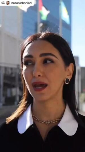 Navid Negahban Instagram - #Repost @nazaninboniadi with @use.repost
・・・
Repost via @amnesty

We’re with @nazaninboniadi in New York at the @unitednations headquarters.

We demand justice.

Woman. Life. Freedom. ✊