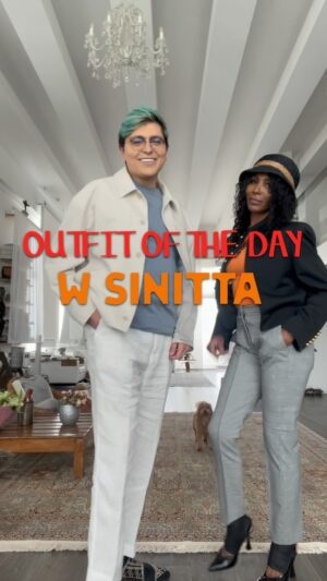 Navid Sole Instagram - What do you think on today’s outfit with @thesinittaofficial ?

#ootd #fashionandstyle #navidsole #sinitta
