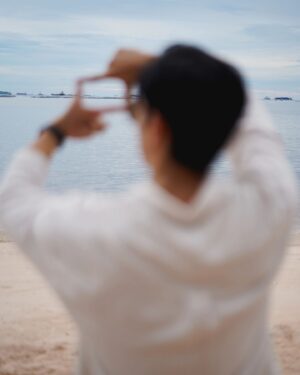 Nawasch Phupantachsee Instagram - The voice of the sea speaks to my soul.🤍🫶