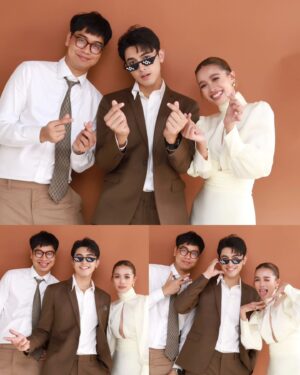 Nawasch Phupantachsee Instagram - จากที่แซวกันวันนั้นสู่วันนี้เวลามันผ่านไปเร็วมาก..

ยินดีกับทั้งเดียร์และกล้าด้วยนะ จากนี้ไปไม่ได้อยู่ตัวคนเดียวแล้ว จะมีอีกคนที่ต้องคอยดูแลซึ่งกันและกัน เติบโตไปด้วยกัน ก็ขอให้ทั้งคู่มีความสุขกับชีวิตคู่ มีความรักที่ดีและแข็งแรงขึ้นไปเรื่อยๆ
จับมือกันแน่นๆแบบนี้ตลอดไปเลยนะ🤍