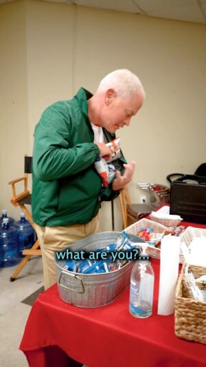 Neal McDonough Instagram - There’s a lot of important parts to a movie set. But when it comes to crafty…I’m there👀🍿
.
What is craft service? It’s where the snacks are located on set, so if I ever get hungry, or just want a cookie before breakfast, I go here😩
.
Are there questions you have about what it’s like being an Actor? Let me know!
.
#nealmcdonough #actor #actorslife #actorlife #movieset #hollywoodactor