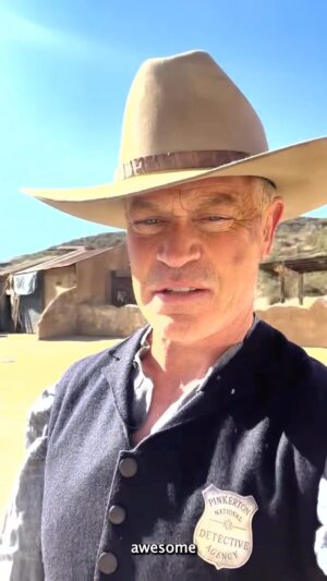 Neal McDonough Instagram - See what it’s like to film on a western movie set! #western #westernmovie #westernstyle #nealmcdonough #onset #movieset