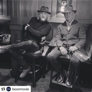 Neal McDonough Instagram - #Repost @boonmovie with @make_repost
・・・
An Irishman and a Scotsman walk onto set.... 
@neal_mcdonough @tommyflanaganofficial #tommyflanagan #nealmcdonough #boonmovie #braveheart #sonsofanarchy #suits #justified #bandofbrothers #yellowstone #desperatehousewives #spokane #spokaneart #movie #pacificnorthwest #filmsnotdead