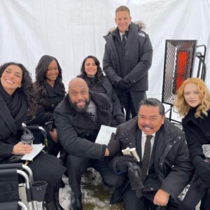 Necar Zadegan Instagram - Congratulations to this group of beautiful people I got to work with on this show. #TaylorSheridan series  @mayorofkingstown created by @hughdillon starring @jeremyrenner premieres season 3 tomorrow ✨  @paramountplus