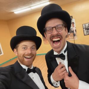 Ned Fulmer Instagram - I tip my cap to you good sir 🎩 #tapdancing #tryguys