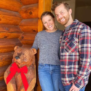 Ned Fulmer Instagram - We are now the proud owners of a giant bear 🐻🥰🏔