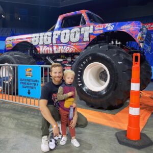 Ned Fulmer Instagram - Taking Wes to a MONSTER TRUCK SHOW today!!! 🤘🎸🏁