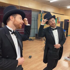 Ned Fulmer Instagram - I tip my cap to you good sir 🎩 #tapdancing #tryguys