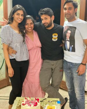 Neeraja Kona Instagram - More than a decade of birthdays and holidays and you being you🤗
HERO 🤗❤️
Happy birthday Bestie!!! 
Celebrating you always 🌟

@actor_nithiin