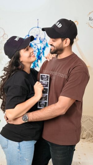 Neha Gowda Instagram - As we prepare to welcome a new life 👼 into our family, our hearts are overflowing with joy and anticipation. Many of you have guessed it, and yes, you were right! Our family is growing from two to three. We couldn’t be more excited for this new chapter, filled with sleepless nights, endless smiles, and boundless love. ❤️ 

#wearepregnant #couples #momtobe #dadtobe #❤️ 

📸. : @reflectionsbysupriya
(Thank you Supriya for beautifully capturing this candid video )