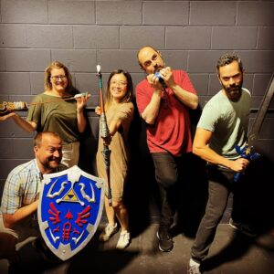 Neil Druckmann Instagram - Escape room conquered! (Nerds!!!) @escape_ops