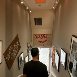 Neil Druckmann Instagram - Had a blast at @gallerynucleus, celebrating ten years of TLoU, meeting fans, admiring art, and hanging out with some of my homies.
