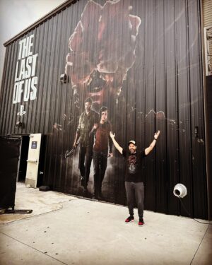 Neil Druckmann Instagram - Holy moly… This thing is so rad! Hope to see some of you tomorrow @horrornightsorl !